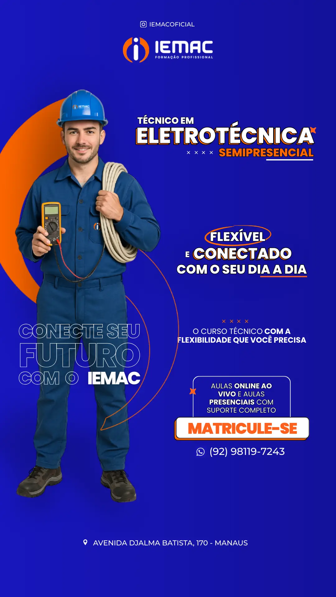 CURSO TÉCNICO EM MANAUS IEMAC - ELETROTÉCNICA MOB